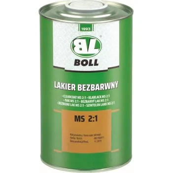 Oprava karosérie BOLL Bezbarvý lak MS 2:1 1000ml, 001660