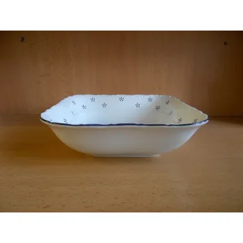 Mísa 4-hran. 24 cm vtavný dekor Valbela D9417