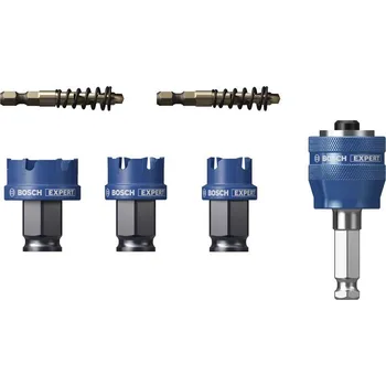 Příslušenství k vrtačce Bosch Sada děrovek EXPERT Sheet Metal Power Change Plus, 22; 25; 32 × 5 mm, 6 ks Professional (2608901963)