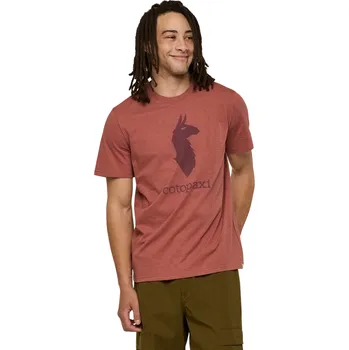 Pánské tričko Pánské triko Cotopaxi M'S Cotopaxi Llama T-Shirt Velikost: S / Barva: hnědá