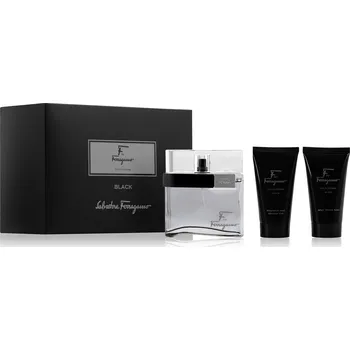 Pánský parfém Salvatore Ferragamo F By Ferragamo Black - EDT 100 ml + sprchový gel 75 ml + balzám po holení 75 ml + 2 měsíce na vrácení zboží