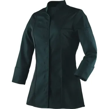 Gastro oděv Robur, Abella rondon dámský, černý, dl. rukáv, XL, U-AB-BLS-XL