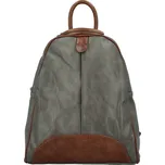 Trendy dámský koženkový kabelko-batůžek Eligio, šedý