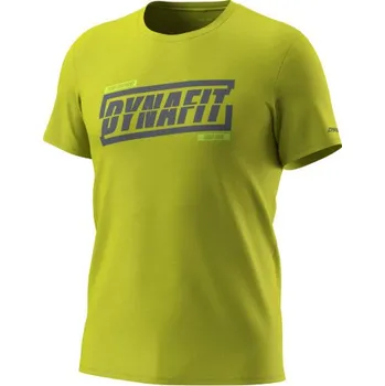Pánské tričko Pánské tričko Dynafit GRAPHIC COTTON T-SHIRT - světle zelená S