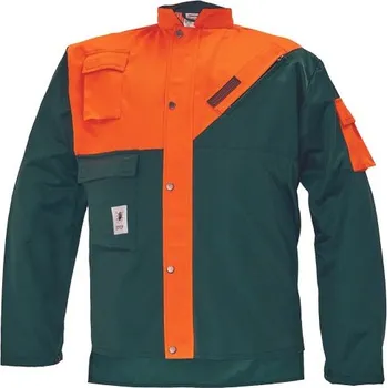 pracovní bunda Profesional | PLUTO protipořezový set - zelená / 62 / 2XL / zelená