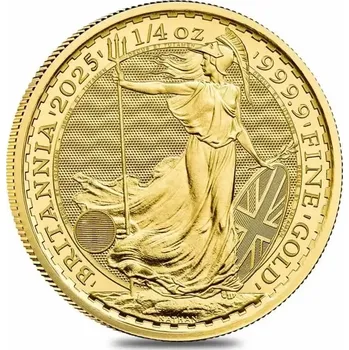 Zlatá mince Britannia 1/4 Oz 2025