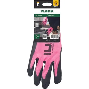 Pracovní rukavice CERVA GROUP a.s. | SALANGANA rukavice blister - růžová / 8 / M / růžová