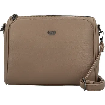 Kabelka Módní dámská koženková crossbody kabelka Coveri Leanne, khaki