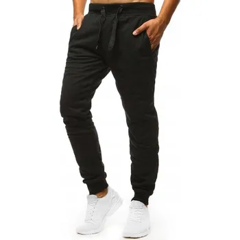 DStreet pánské tepláky UX2395 černé, velikost M