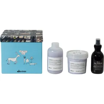 Kosmetická sada Davines The Pure Essential Haircare Love Smooth Box