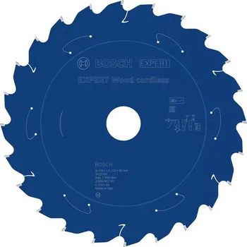 Příslušenství k nářadí Bosch Pilový kotouč EXPERT Wood cordless, 216&nbsp;×&nbsp;1,7/1,2&nbsp;×&nbsp;30&nbsp;mm, T24 Professional (2608902161)
