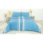 Stanex Ložní povlečení bavlněné - babiččino údolí modré (LS129), 140 x 220 + 90 x 70, Zip