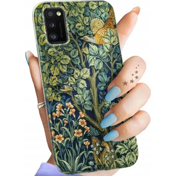 Pouzdro na mobilní telefon Zadní Kryt Hello Case pro Samsung Galaxy A41 zelené