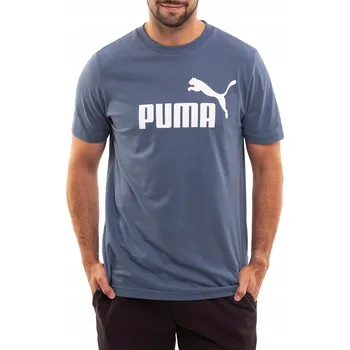 Pánské tričko PUMA PÁNSKÉ TRIČKO Ess No. 1 Logo Tee modré rS