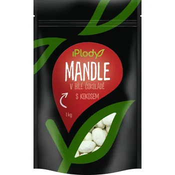 iPlody Mandle v bílé čokoládě s kokosem 1kg