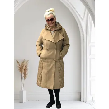 Dámský kabát Terka zimní dámský kabát béžová L