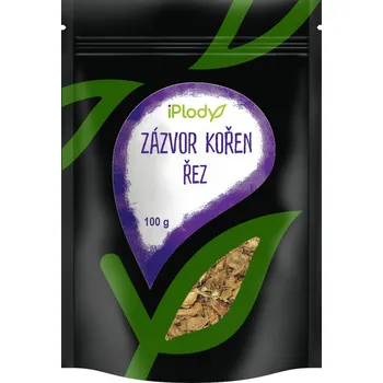 Potravina iPlody Zázvor kořen - řez 100g