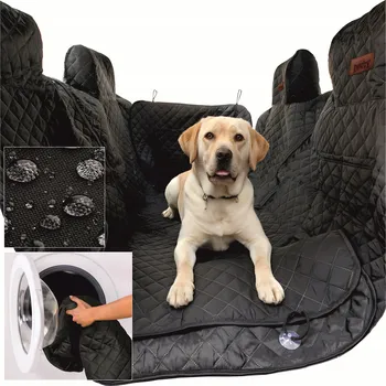 Obraz Ochranná podložka do auta látková S Doggy černá 60 cm x 160 cm