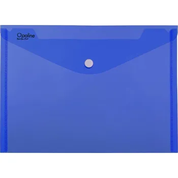 KARTON P+P spisovka s drukem A5 průhledná modrá