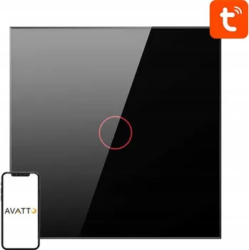 vypínač Dotykový vypínač světla Avatto ZTS02-EU-B1