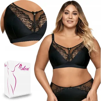 Podprsenka AVA Podprsenka měkká bez kostic Libi 1691/1 černá 80D