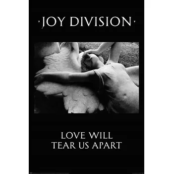 Obraz Plakát Joy Division Love Will Tear Us Apart bez rámu 61 x 91,5 cm