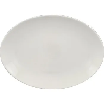 Talíř Rak Talíř oválný 26x19 cm Vintage, bílý, RAK, RAK-vnnnop26wh