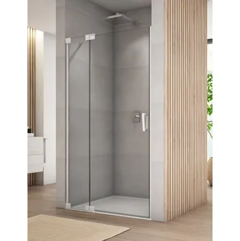 Sprchové dveře Ronal (Sanswiss) Ronal, CADURA White Line jednokřídlé dveře s pevnou stěnou v rovině CA13 Šířka: 90 cm + doprava zdarma + při platbě převodem sleva