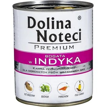 Krmivo pro psa DOLINA NOTECI Premium Rich in turkey - Mokré krmivo pro psy - 800 g