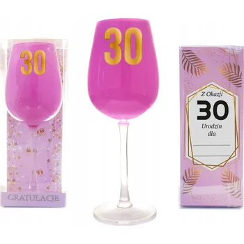 Sklenice Sklenice k 30. narozeninám dárek památka skleněná