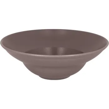Talíř Rak Talíř extra hluboký Neofusion Mellow 23 cm, kaštanově-hnědý, RAK, RAK-nfclxd23cb