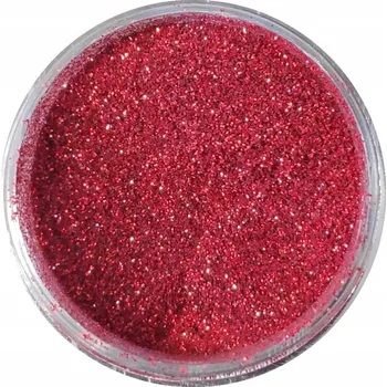 Brokátový prach duo pro zdobení nehtů Red Holo