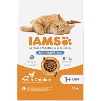 Krmivo pro kočku IAMS Weight Control/Sterilized kuře váha: 10 kg