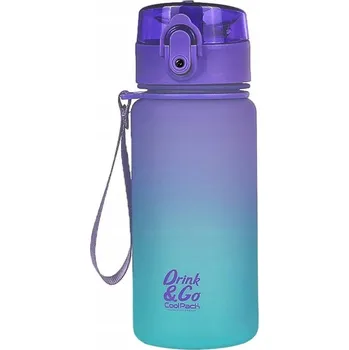 Láhev CoolPack lahev na pití láhev na vodu 400 ml Gradient Blueberry modrá fialová