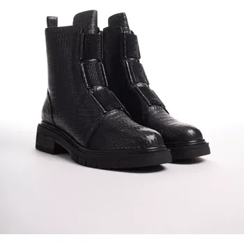 Dámská zimní obuv EPICA dámské kotníkové tmavě modré snake