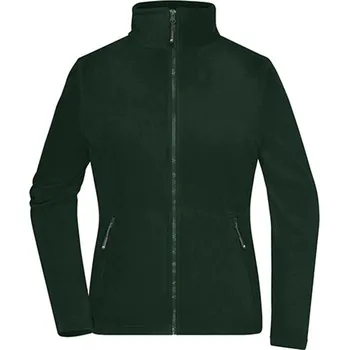 Dámská mikina James&amp;Nicholson Dámská fleecová mikina JN781 Dark Green XXL