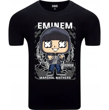 Pánské tričko s hudebním potiskem pro fanouška rapu Eminem XS