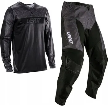 Moto bunda Leatt moto cross enduro ATV kombinéza Stealth Black/Grey S