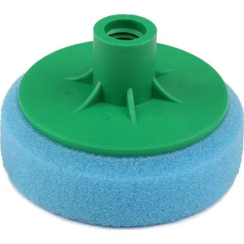 Boll 0030108 Houbička mini na leštění na závit super tvrdá - modrá 80mm