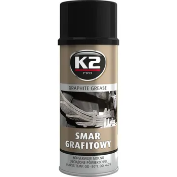 K2 vazelína grafitová ve spreji 400ML