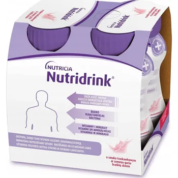 Speciální výživa Speciální výživa Nutricia Nutridrink s příchutí jahody 4 x 125 ml