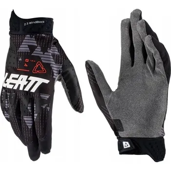 Moto rukavice MX rukavice Leatt Moto 2.5 WindBlock Glove Black Velikost: XL