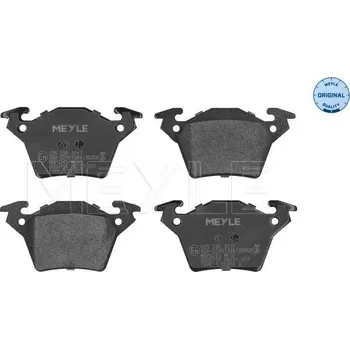 Brzdový systém Sada brzdových destiček, kotoučová brzda MEYLE 025 230 2017