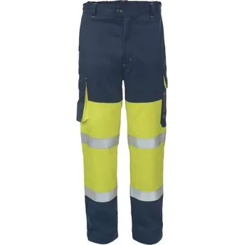 montérky CERVA GROUP a.s. | MULTINORM TAP PM HV kalhoty - žlutá/navy / M / M / žlutá