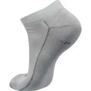 Pánské ponožky CERVA | KEID bamboo light ponož - bílá/šedá / č.45 / 45 / bílá