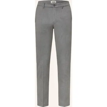 Pánské kalhoty Drykorn Pánské Chino Kalhoty Ajend Slim Fit, šedá, 34
