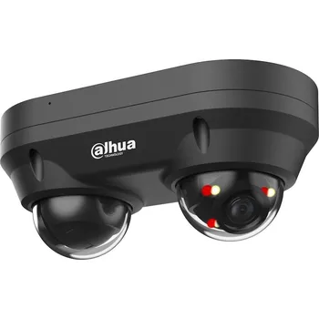 DAHUA TECHNOLOGY Dahua dual-IPC Wizsence 2x4Mpix dome 2,8mm (102st) WDR IR30m+White20m mikrofon SMD3.0 černá