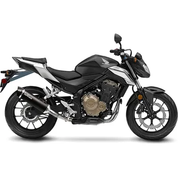Výfuk pro motocykl 14050U NERO HONDA CB 500 F (16-18), CB 500 X (17-18), CBR 500 R (16-18)