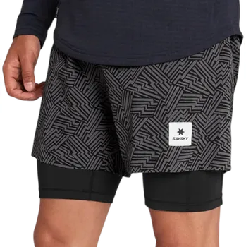 Šortky Saysky Reflective Pace 2 in 1 Shorts 5'' omrsh20c1050-omrsh20c1050 Velikost M