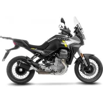 Výfuk pro motocykl 15613BU LV-14 Black MOTO GUZZI STELVIO (24-25)